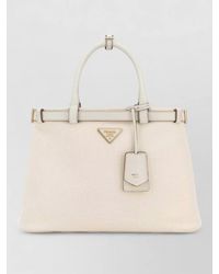 Prada - Na Canvas Tote Bag - Lyst