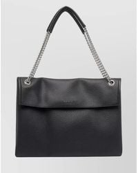 Orciani - Chain Strap Shoulder Bag With Adjustable Handles - Lyst