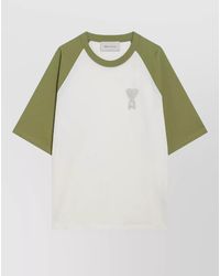 Ami Paris - Cotton Short-Sleeve T-Shirt - Lyst
