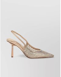 Le Silla - Gilda Embellished Pointed Toe Stiletto Heel - Lyst