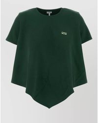 Loewe - Cotton Blend T Shirt Short Sleeves - Lyst