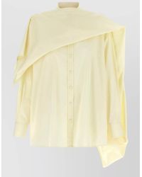 ARMARIUM - Asymmetric Draped Shirt - Lyst