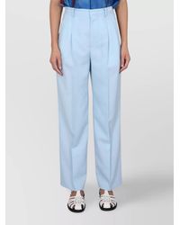 Marni - Virgin Wool Tailored Trousers - Lyst