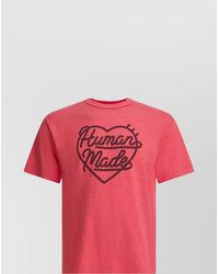 Human Made - Graphic Print Crew Neck Short Sleeve T-Shirt - Lyst