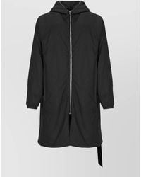 Rick Owens - Cropped Jacket Elasticated Cuffs Side Pockets - Lyst