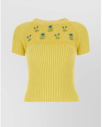 Cormio - Embroidered Knitted Top - Lyst