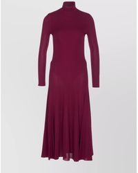 Alaïa - Fluid Jersey Heart Dress - Lyst
