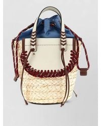 CUBA LAB - Habanera Trek Straw Bucket Bag Shoulder - Lyst