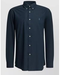 Polo Ralph Lauren - Custom Fit Shirt Logo Button Down Collar - Lyst