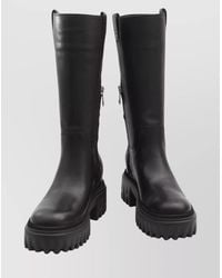 Hogan - Leather High Boots - Lyst