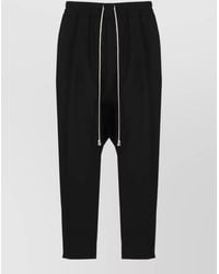 Rick Owens - Wool Straight-Leg Trousers - Lyst