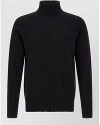 Ma'ry'ya - Cashmere Wool Ribbed Turtleneck Jumper - Lyst