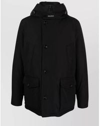 Woolrich - Down Hooded Padded Parka Jacket - Lyst