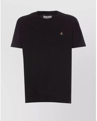 Vivienne Westwood - Crewneck Short Sleeves Fitted T-Shirt - Lyst