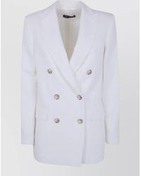 DR. HOPE - Double-Breasted Blazer - Lyst