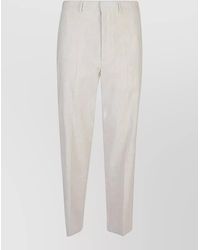 Department 5 - Tailored Wide Leg Trousers Belt Loops - Lyst