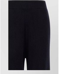 Max Mara - High Waist Cashmere Knit Lounge Pants - Lyst