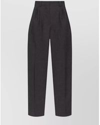 Givenchy - Wool Pleated Tailored Trousers - Lyst