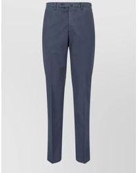 Incotex - Straight Trousers Belt Loops Pockets Design - Lyst