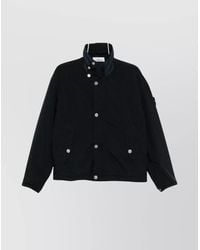 Stone Island - Stylish Short Jacket High Collar Pockets - Lyst