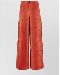 Heron Preston - Cotton Cargo Wide-Leg Trousers - Lyst