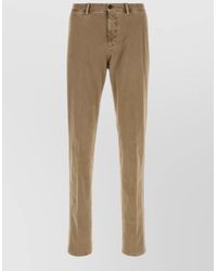PT Torino - Stretch Cotton Pants Side And Back Pockets - Lyst