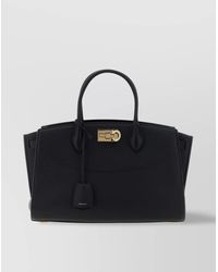 Ferragamo - Studio Soft Shoulder Bag - Lyst
