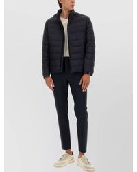 BOSS - Collar High Padded Zip Pockets Sleeves - Lyst