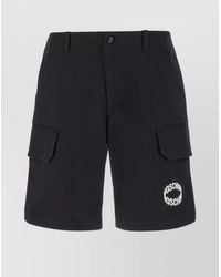 Moschino - Denim Cargo Bermuda Shorts - Lyst