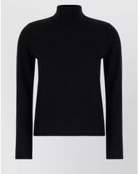 Max Mara - Cashmere Sweater With Long Sleeves And Turtleneck - Lyst