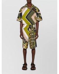 PUCCI - Cotton Tailored Shorts - Lyst