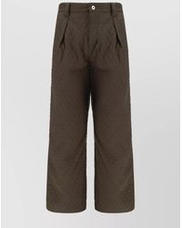 Burberry - Nylon Wide-Leg Trousers - Lyst