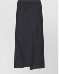 Victoria Beckham - Midi Pants Knee Length Asymmetrical Hem - Lyst