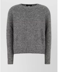 Weekend by Maxmara - Oversize Crew Neck Alpaca Blend Sweater - Lyst