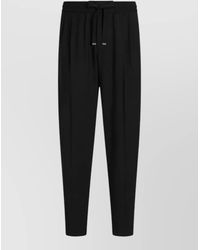 Dolce & Gabbana - Wool Gabardine Relaxed-Fit Trousers - Lyst