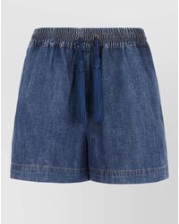 Valentino Garavani - Tailored Shorts Featuring Back Pockets Hardware - Lyst
