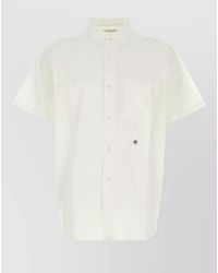 Nanamica - Cotton Blend Oversize Shirt Chest Pocket - Lyst