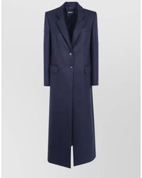 DR. HOPE - Single-Breasted Long Coat - Lyst