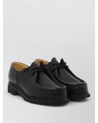 Paraboot - Michael Griff Lace Up Leather Loafers - Lyst