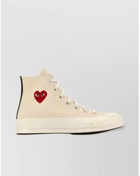 COMME DES GARÇONS PLAY - Canvas High-Top Sneakers - Lyst