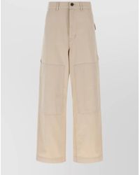 Weekend by Maxmara - Cargo Pocket Wide Leg Trousers - Lyst
