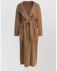 Max Mara - Berard Belted Long Coat - Lyst