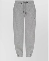 McQueen - Cotton Logo Track Pants - Lyst