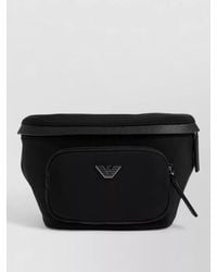 Emporio Armani - Belt Crossbody Bag Adjustable Strap Front Pocket - Lyst