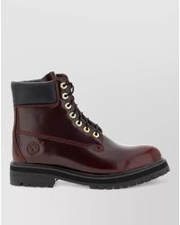 Timberland - Leather Heritage Lace-Up Ankle Boots - Lyst