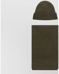 Barbour - Winter Hat And Scarf Set - Lyst
