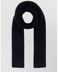 Maison Margiela - Wool Scarf Long Ribbed Texture Design - Lyst