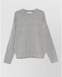 Extreme Cashmere - Cashmere Crew Neck Sweater Dropped Shoulders - Lyst