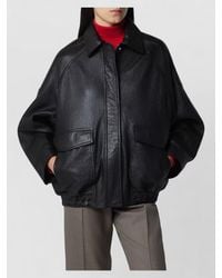 Rohe - Collared Jacket Elasticated Hem Front Pockets - Lyst