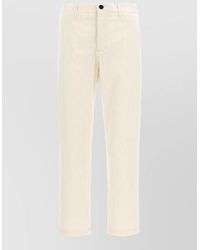 Department 5 - Corduroy Straight-Leg Trousers - Lyst